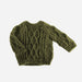 Fisherman Sweater Moss Pullover