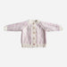 Pink Windowpane Cardigan