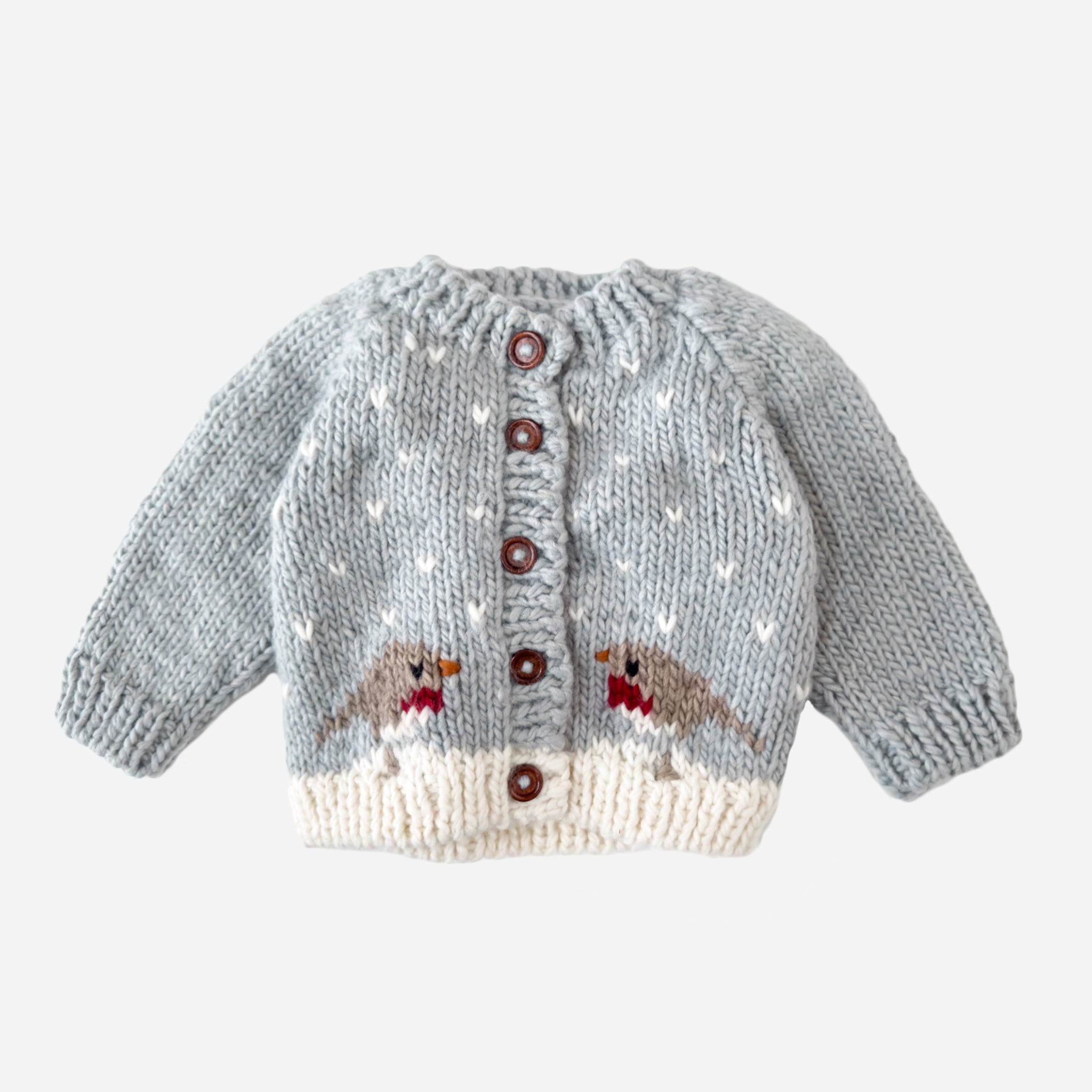 Robin Cardigan Baby Winter Holiday Christmas Sweater
