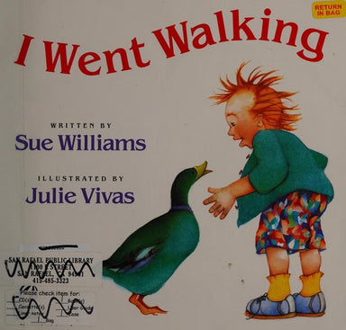 I Went Walking Paperback Book