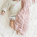 Waffle Knit Mini Blanket Rosette — gallery photo 4