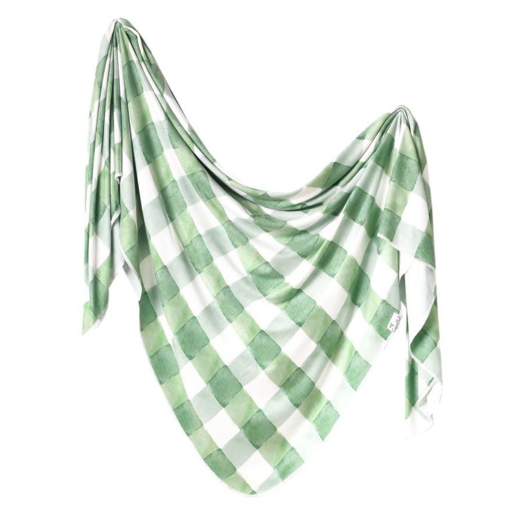 Pine Knit Swaddle Blanket