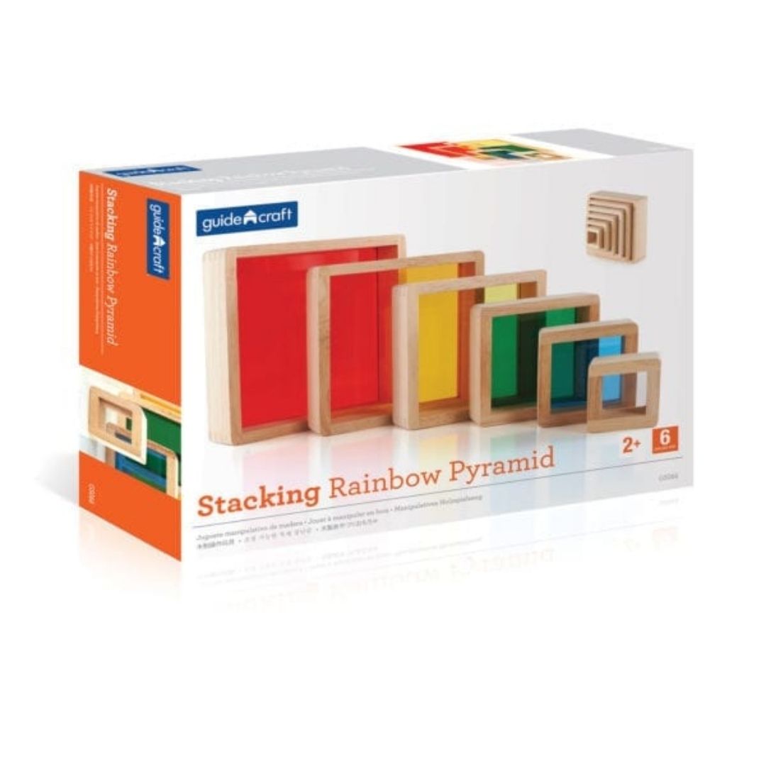 Rainbow Stacking Pyramid
