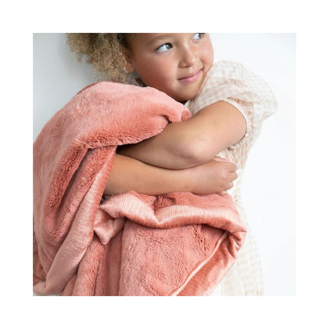 Clay Lush Toddler Blanket