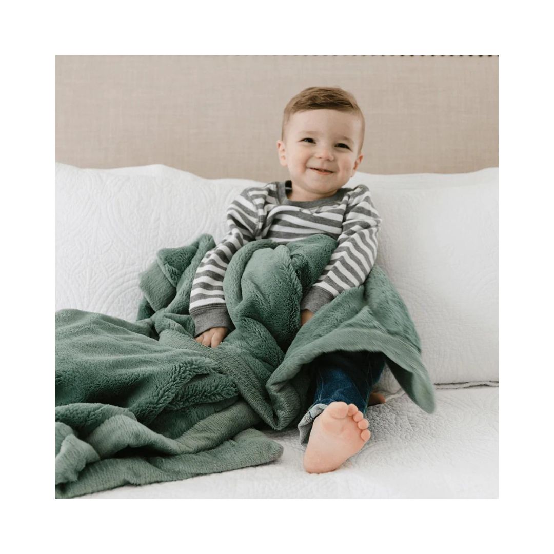 Eucalyptus Lush Toddler Blanket