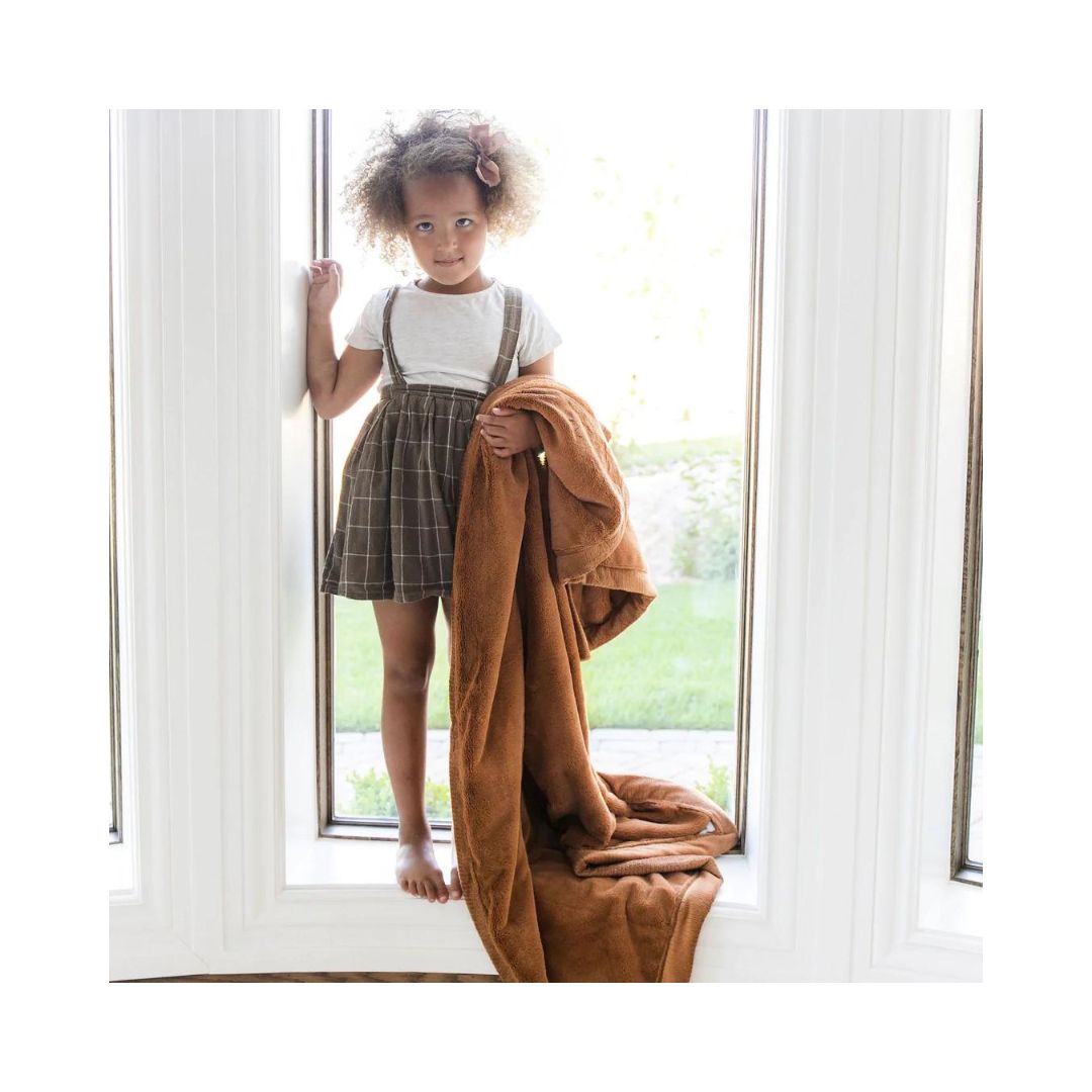 Camel Lush Toddler Blanket