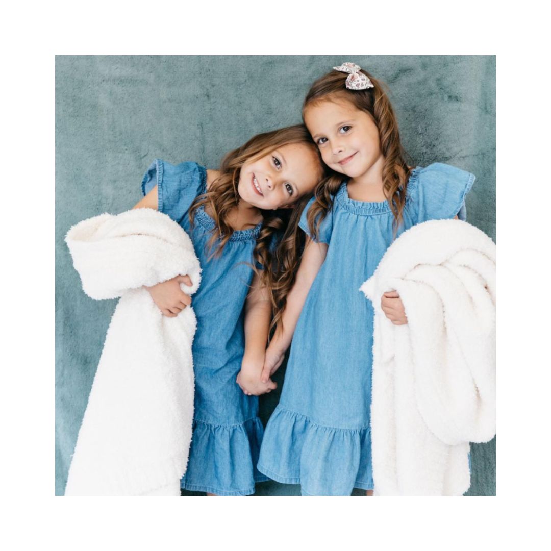 Ivory Bamboni Toddler Blanket