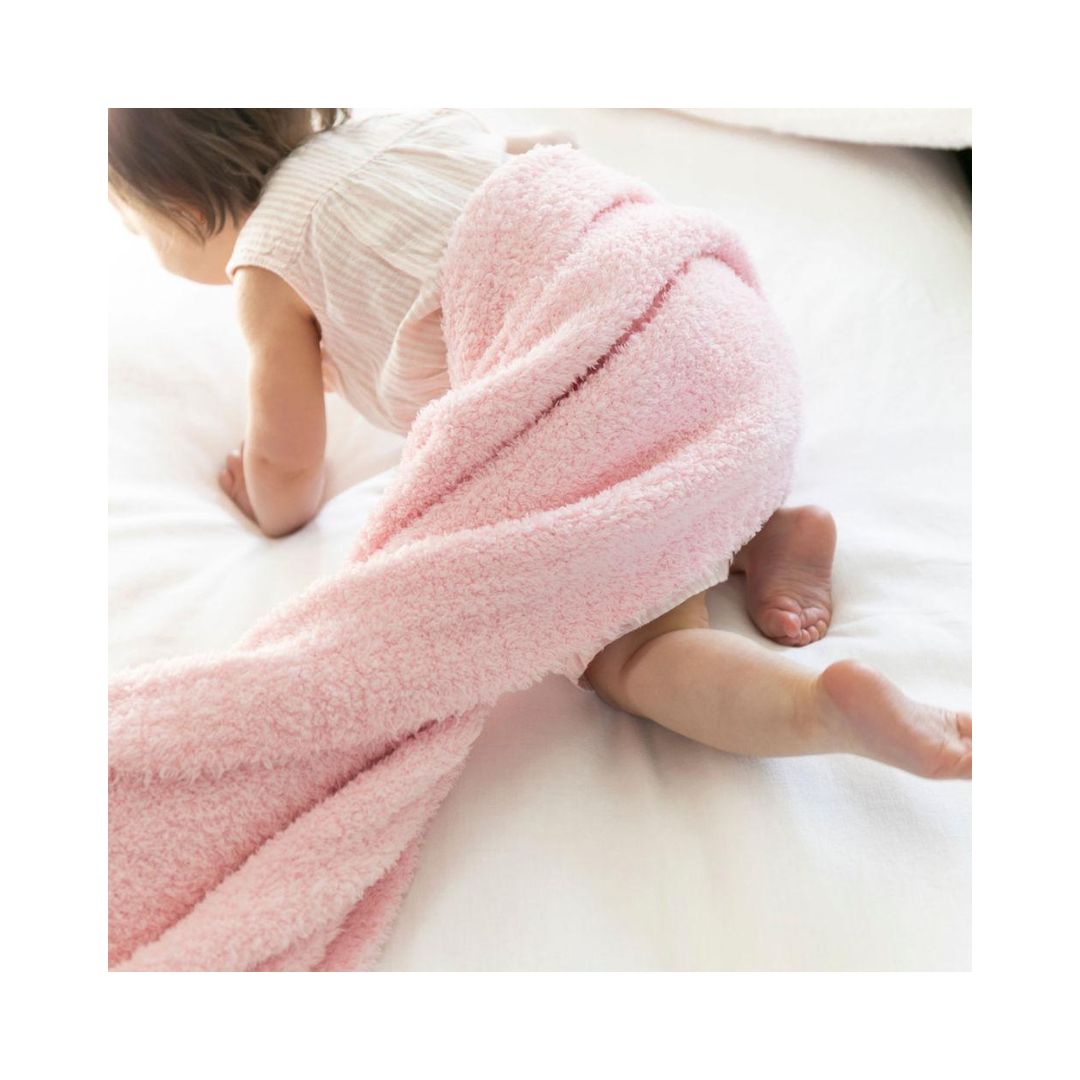 Light Pink Bamboni Toddler Blanket