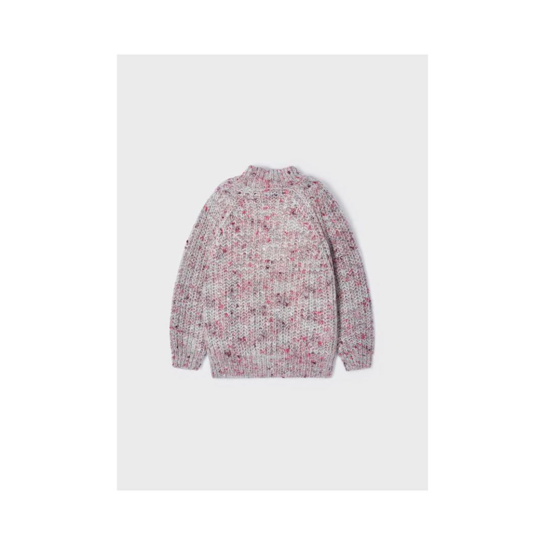 Natural Raspberry Sweater