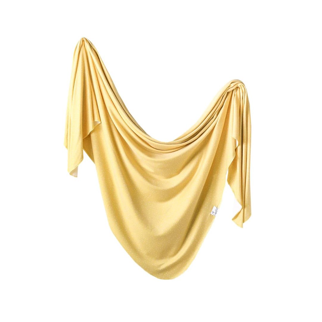 Marigold Knit Swaddle Blanket