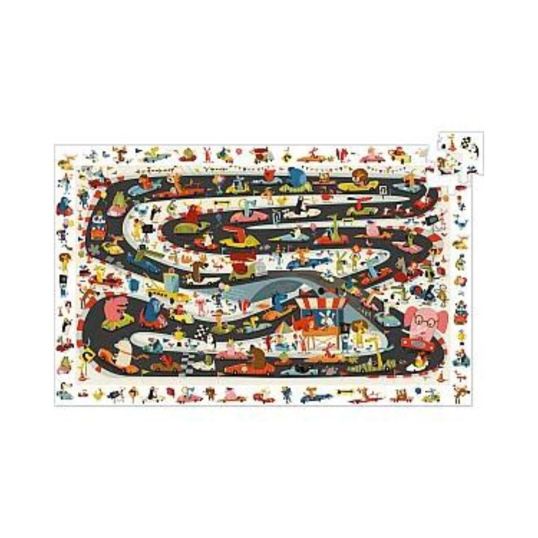 Automobile Rally Observation Puzzle 54pc