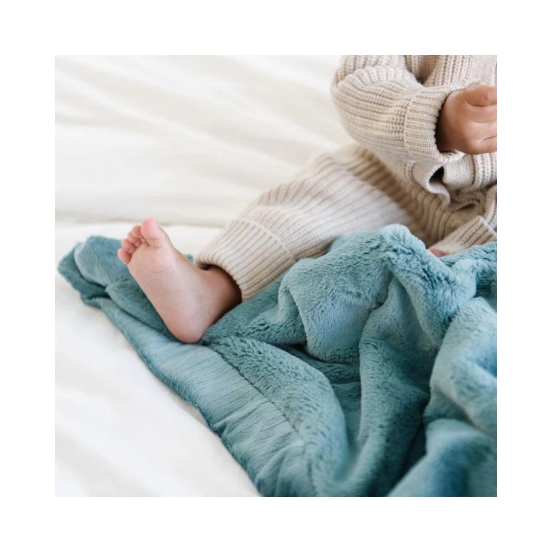 Mineral Lush Receiving Blanket