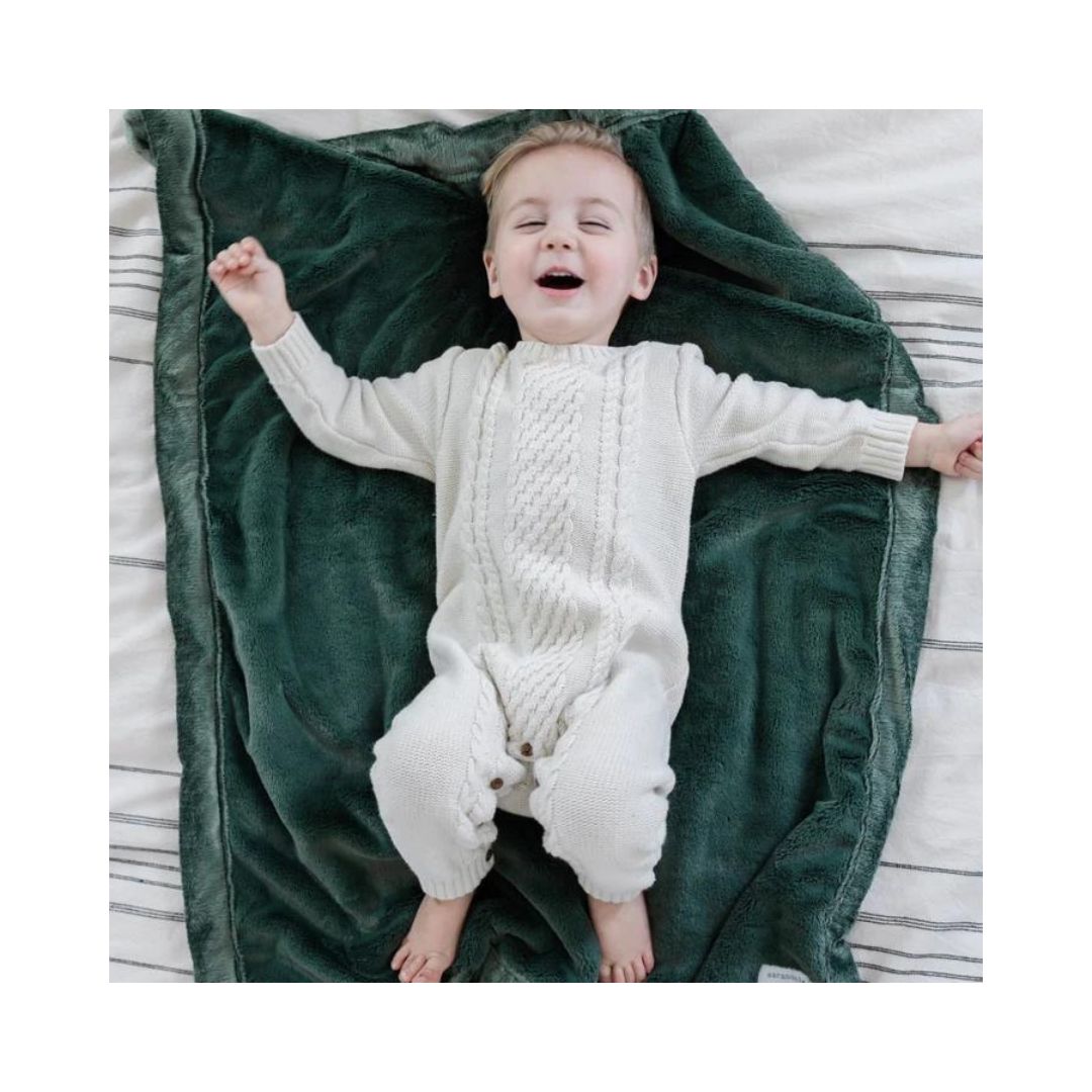 Hunter Lush Receiving Blanket