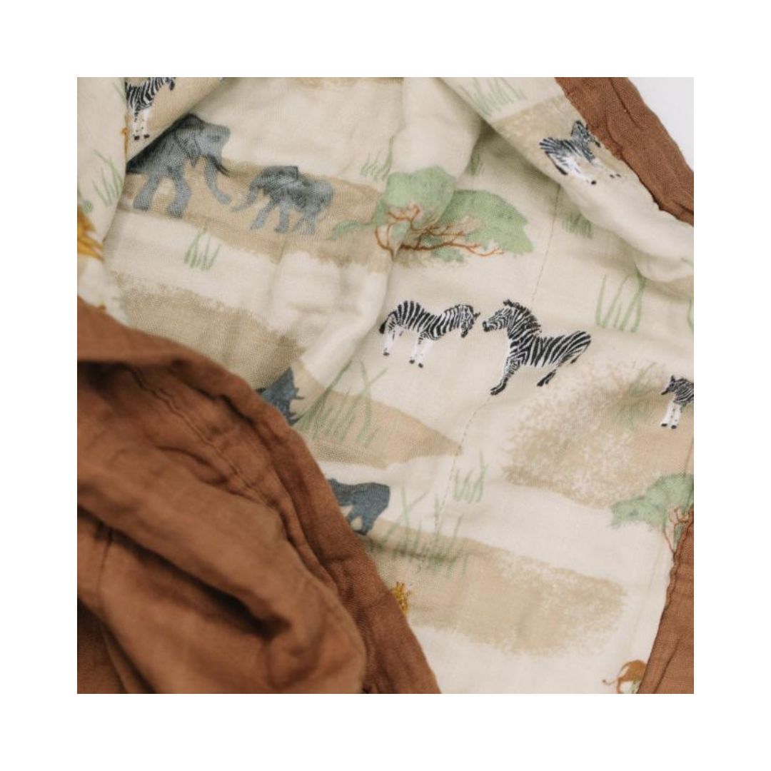 Savannah Bamboo Rayon Muslin 4-Layer Quilt