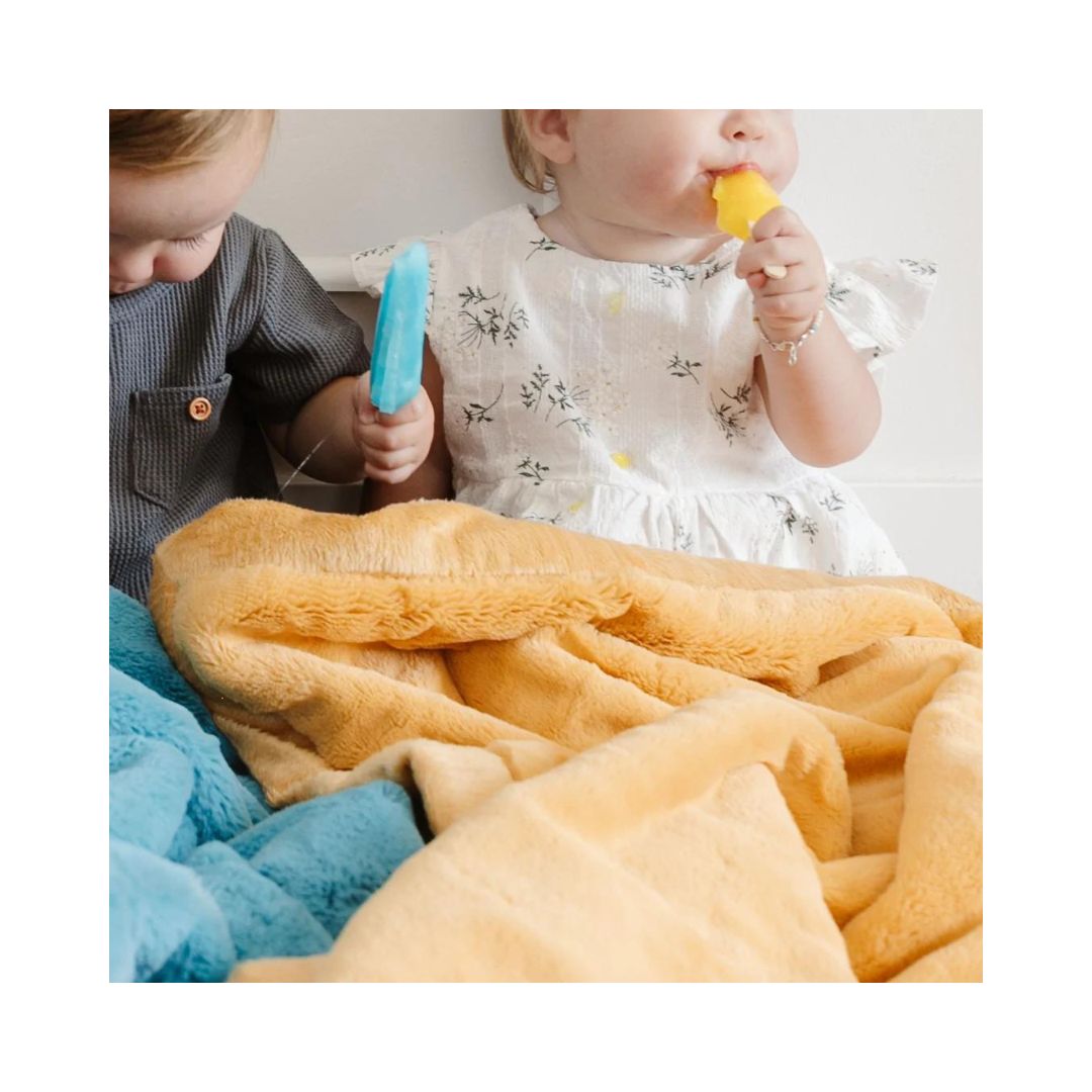 Sunshine Lush Receiving Blanket