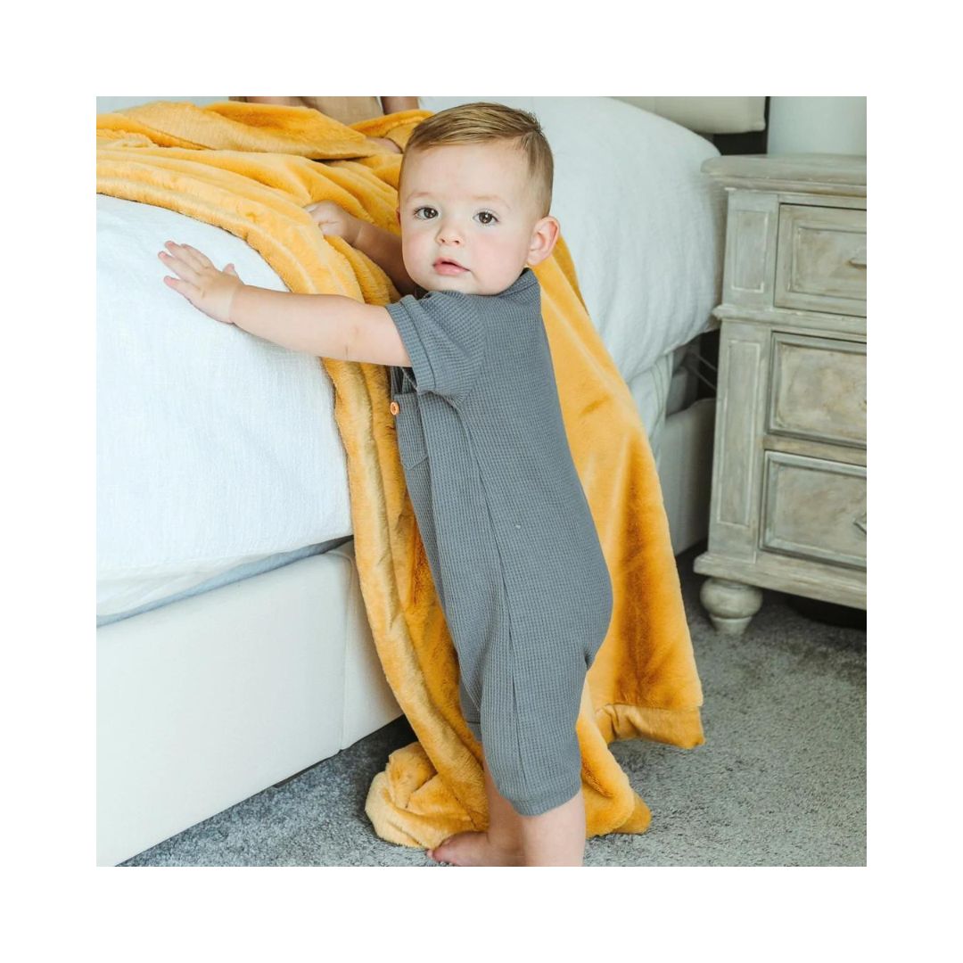 Sunshine Lush Receiving Blanket