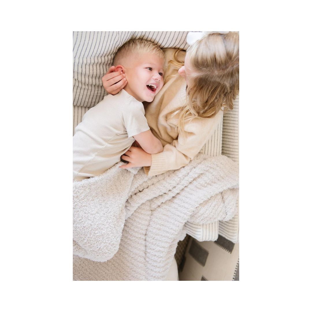Moonbeam Ribbed Bamboni Receiving Blanket