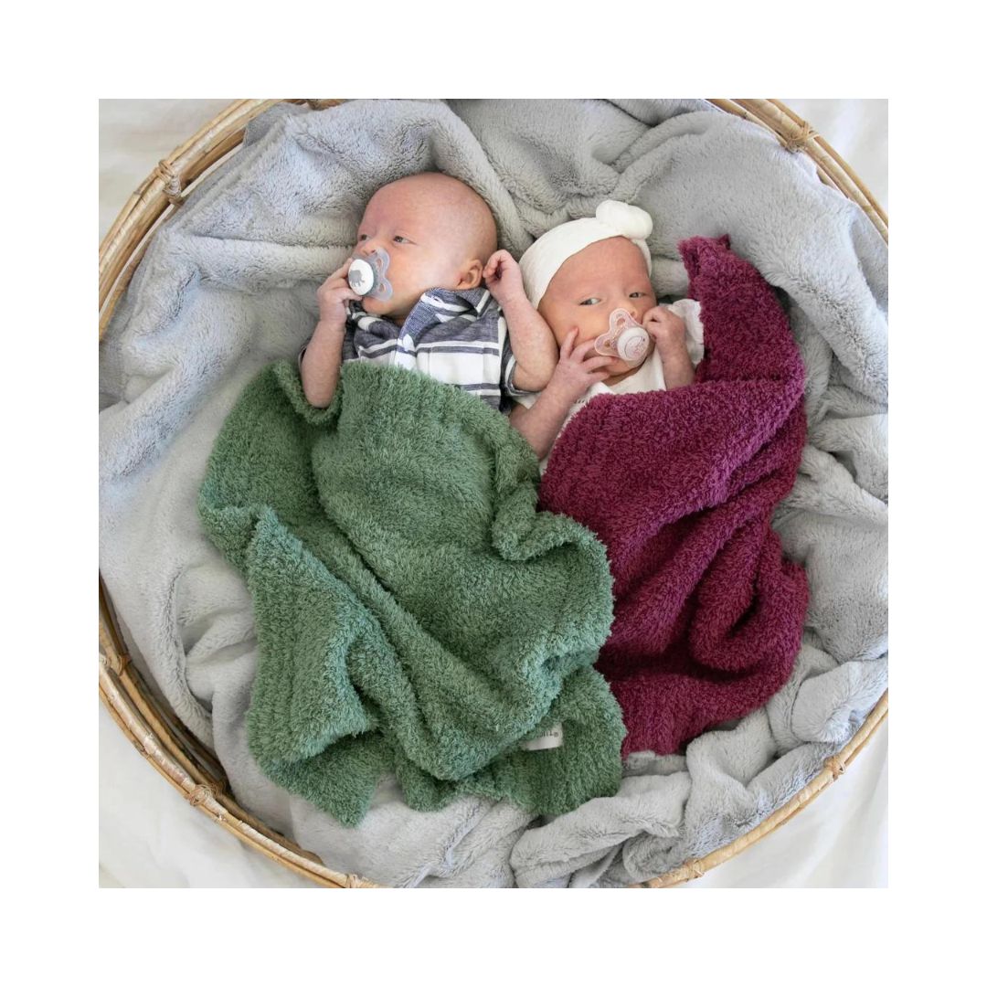 Olive Bamboni Mini Blanket