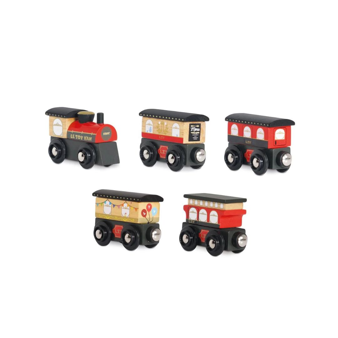 Red Royal Express Train Set