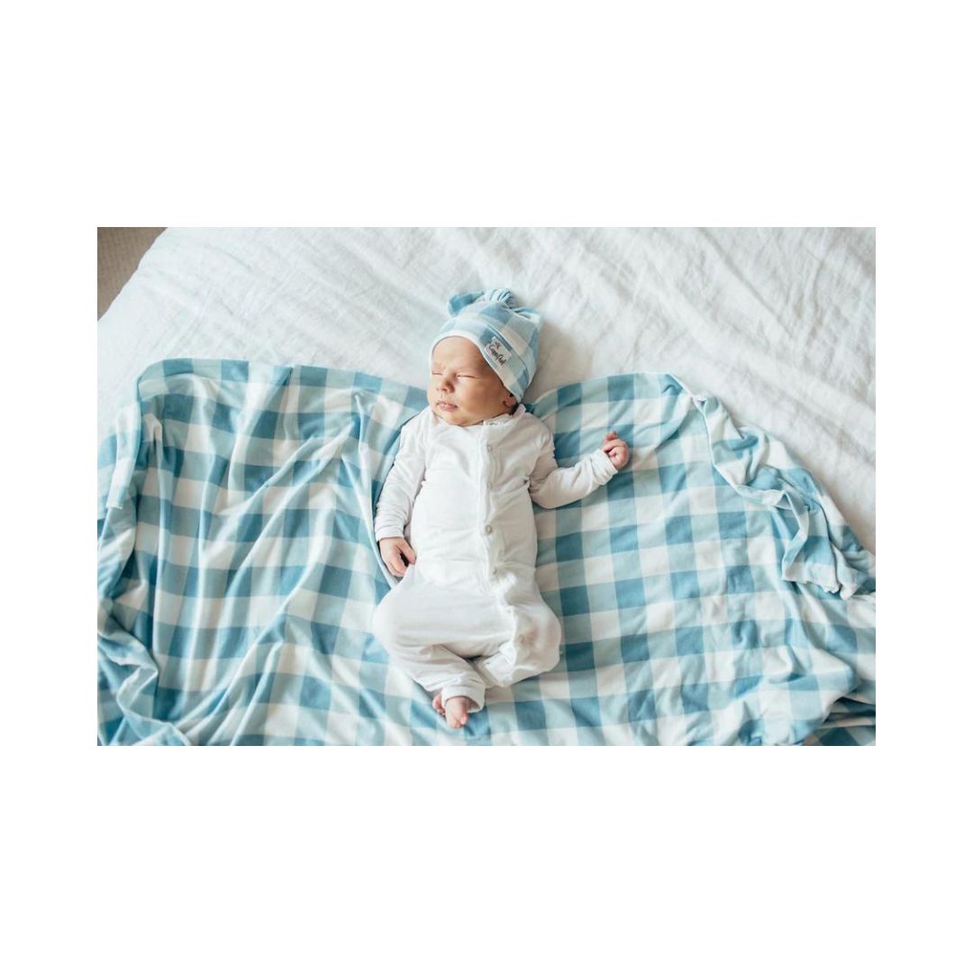 Lincoln Knit Swaddle Blanket