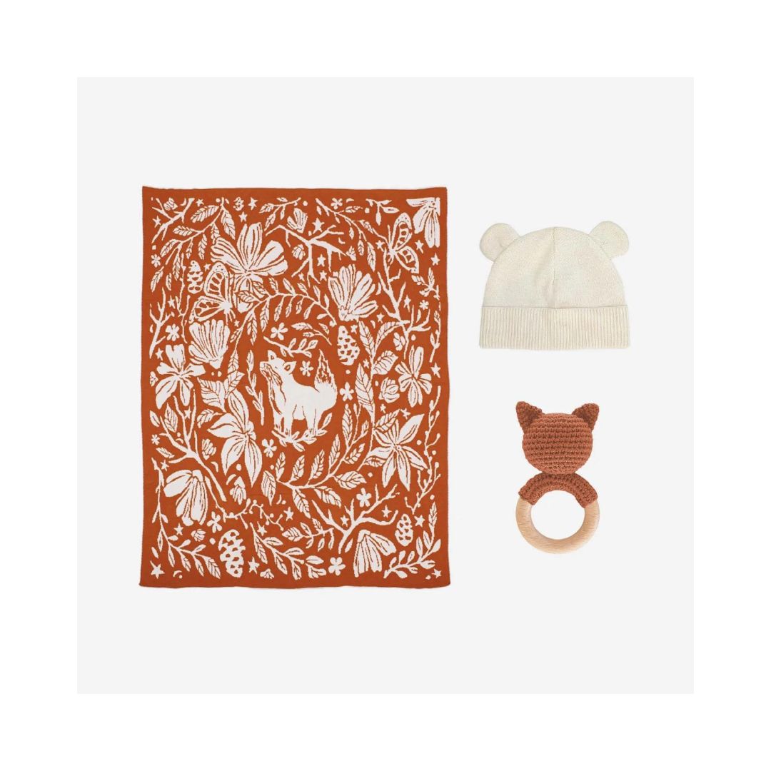 Cotton Baby Fox Gift Set