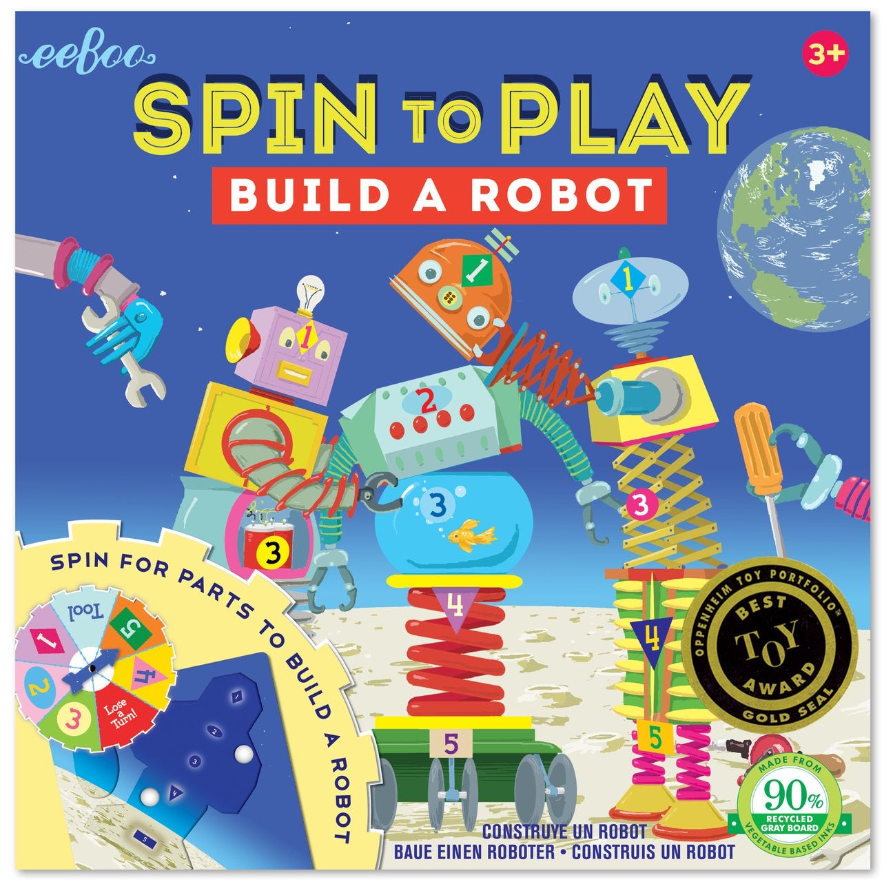 Build a Robot Spinner Puzzle Game